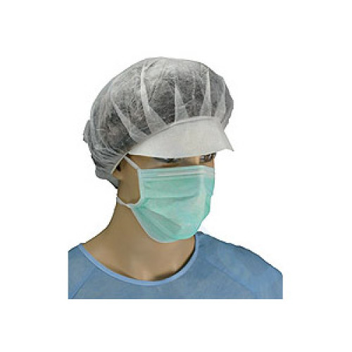 Κάλυμμα κεφαλής mob cap (λευκό)